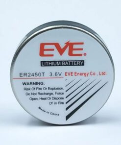 Pin Cúc Áo EVE ER2450T Chịu Nhiệt 125 độ 3.6V Chân Hàn TPMS TL-2450